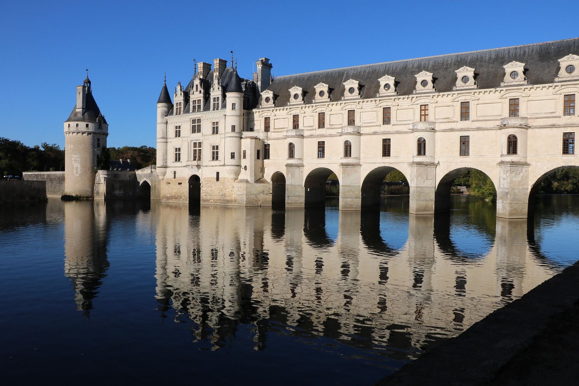 Kasteel van Chenonceau in de Loirevallei