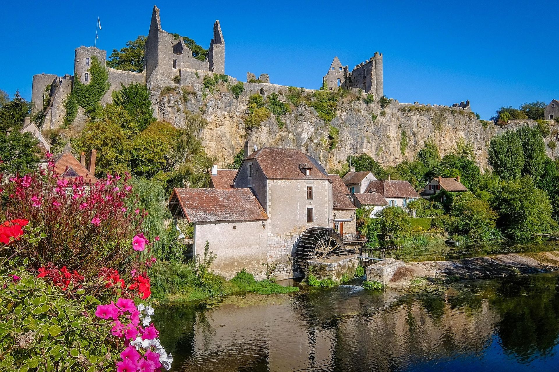 Fietsen rondom Angles-sur-l'Anglin - Frankrijk