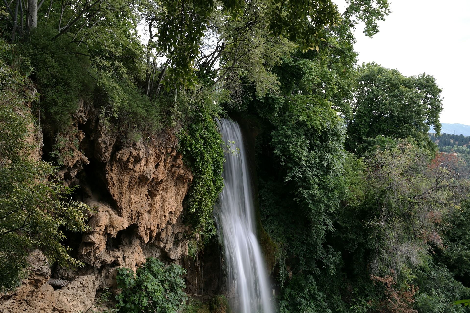 Waterval in Edessa - Rondreis door Noord Griekenland