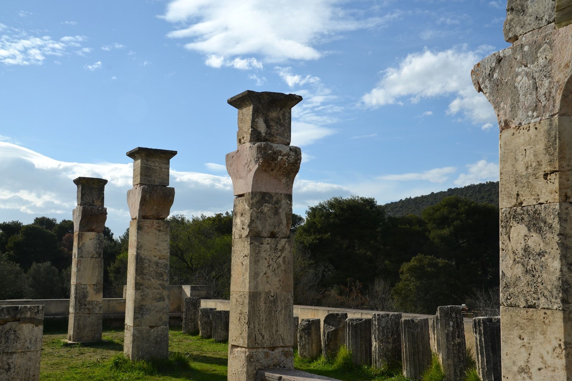 Archeologische site Olympia - Peloponesos