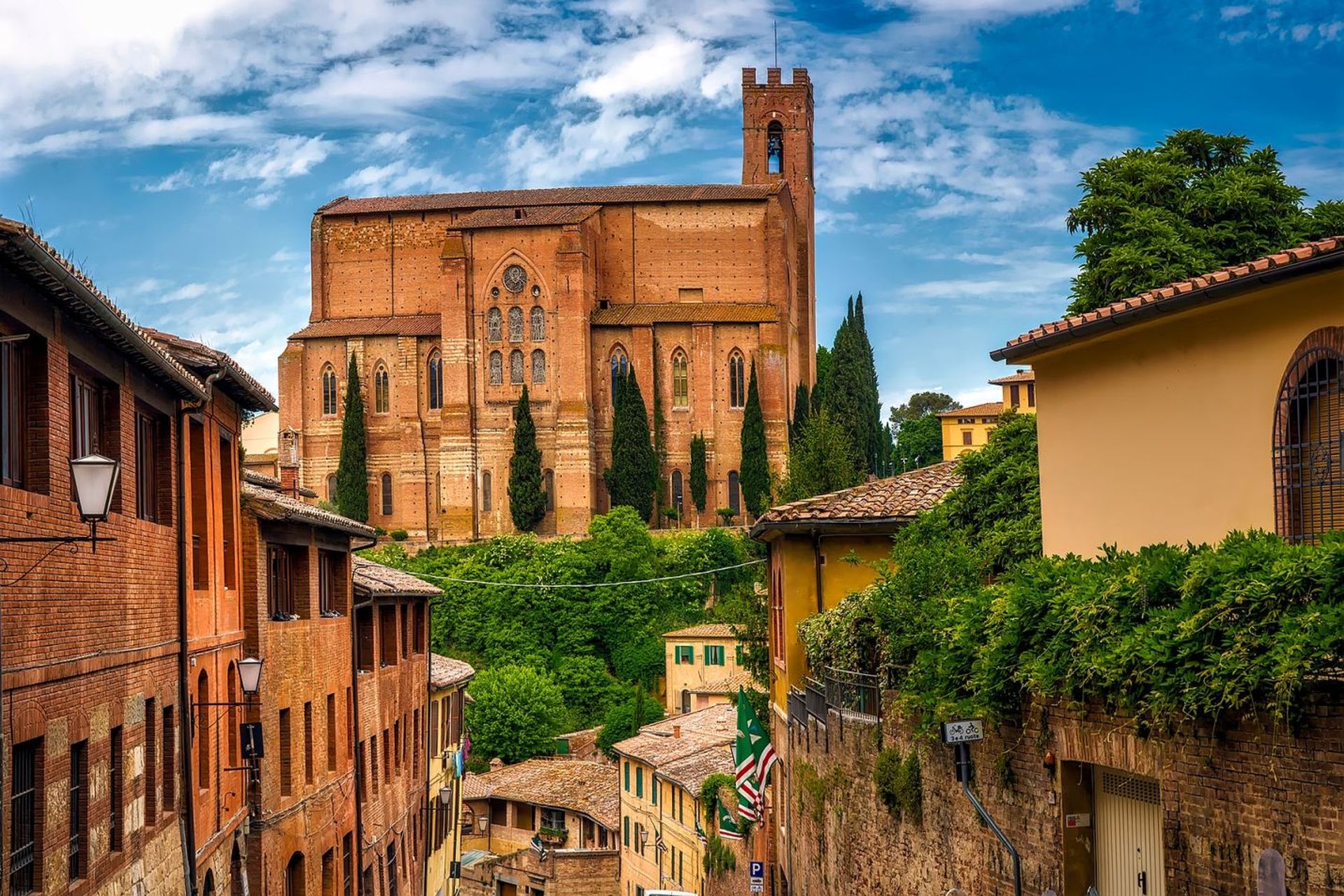 Siena, wandelreis Toscane - Italië