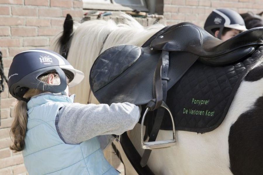 Paardrijden bij De Verloren Kost, Limburg