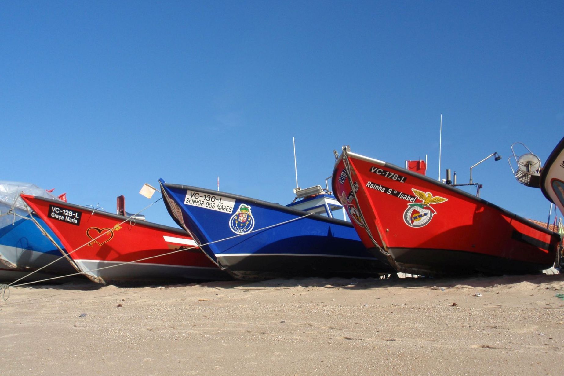 Portugese vissersboten