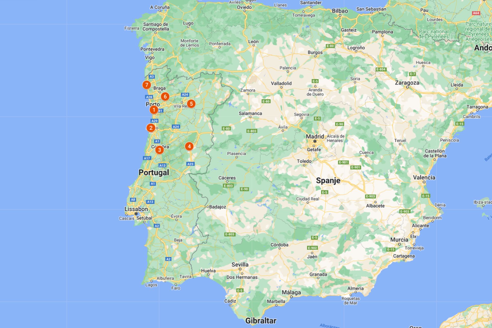 Pousada rondreis Noord- en Centraal Portugal