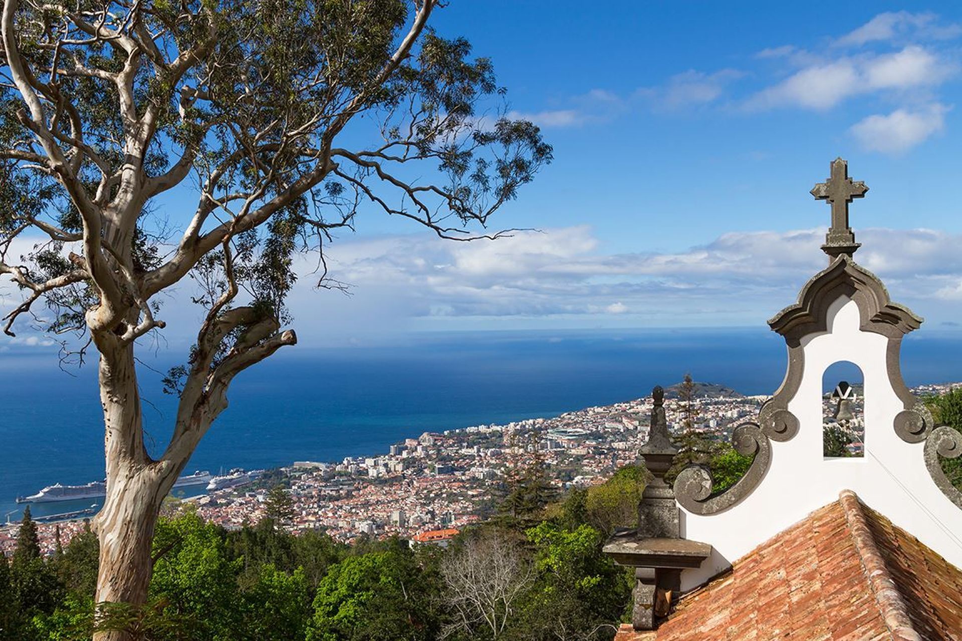 Geniet van het uitzicht op Madeira